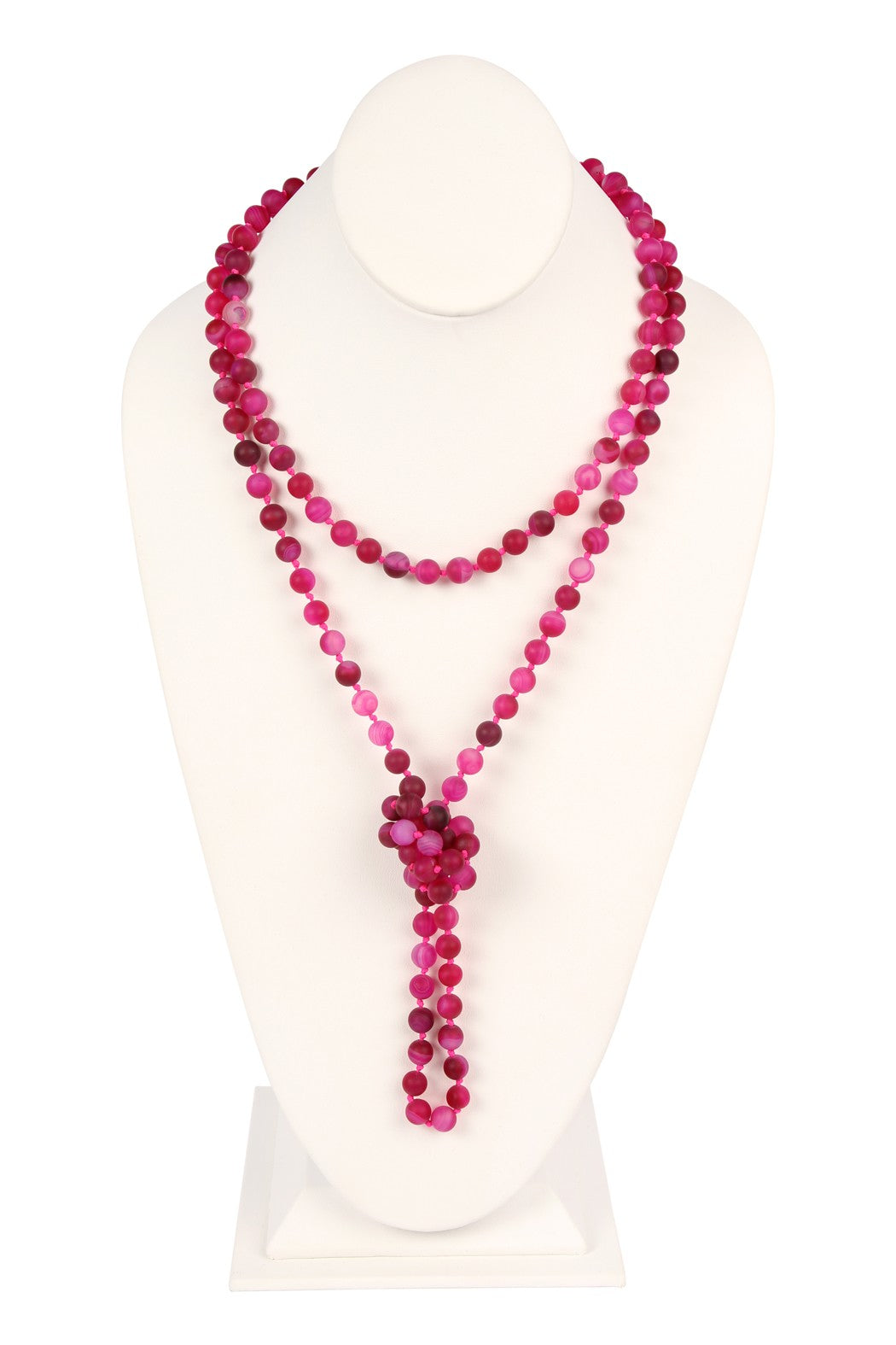 Natural Stone Bead Necklace