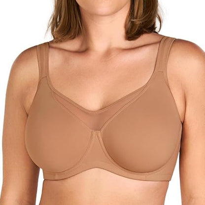 ⏳💐🖤Women's Elegant Sheer Full Coverage Non-padded Plus Size Bra