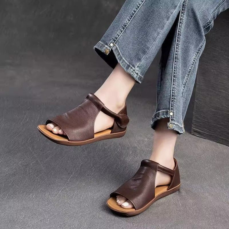 Fiorelle - Textured Open-Toe Sandals