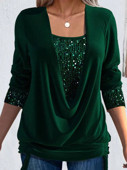 Ariellea - Soft-Touch Draped Blouse