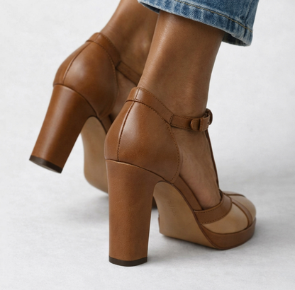 Celandra - Ergonomic Strap Heels