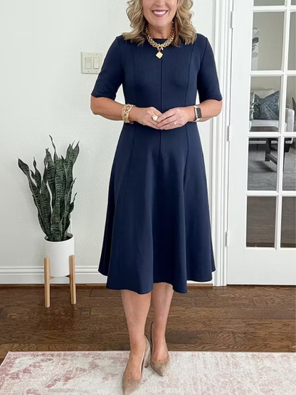 Ivanelle - Soft-Touch Midi Dress