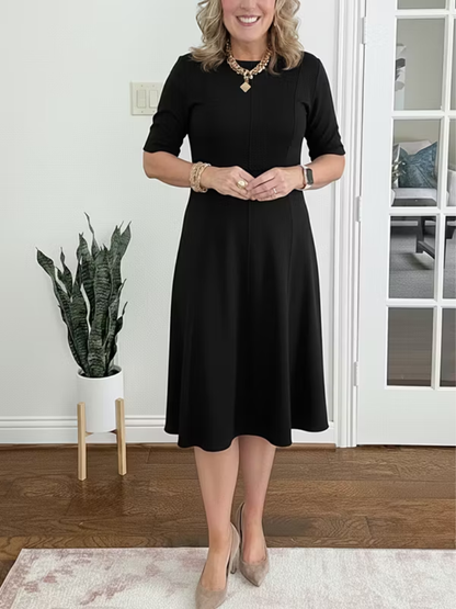Ivanelle - Soft-Touch Midi Dress