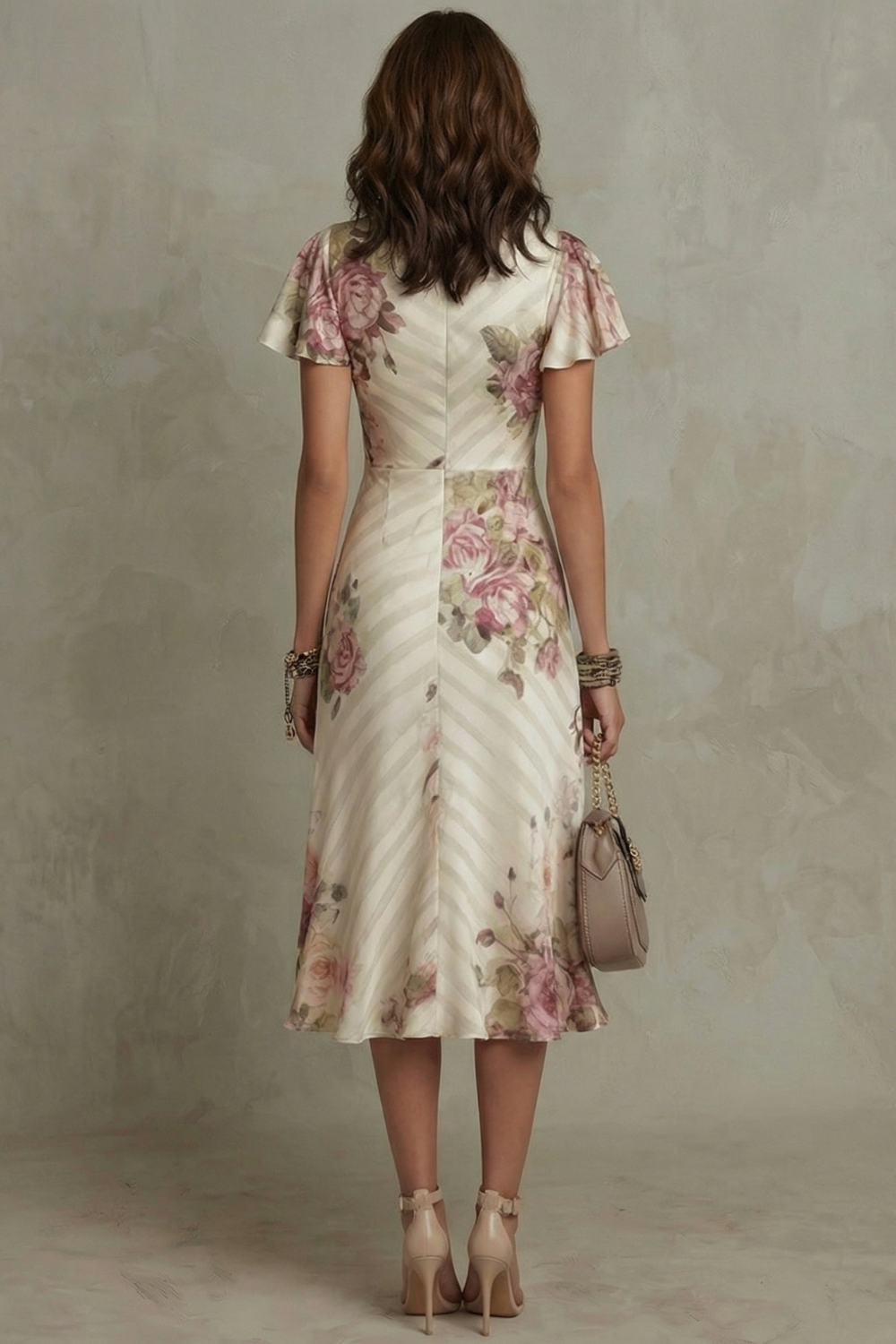 Jessamine - Luxe Wrap Midi Dress