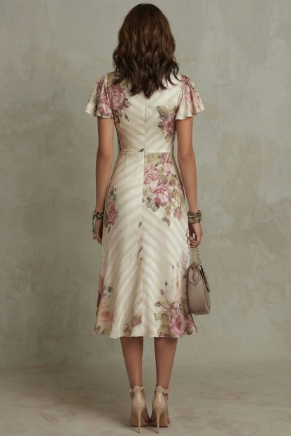 Jessamine - Luxe Wrap Midi Dress