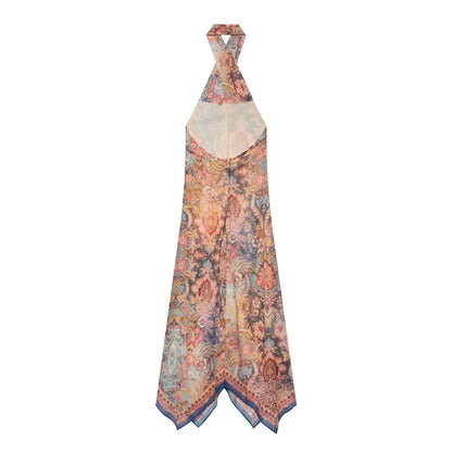 Robe Col Cou Bohemienne