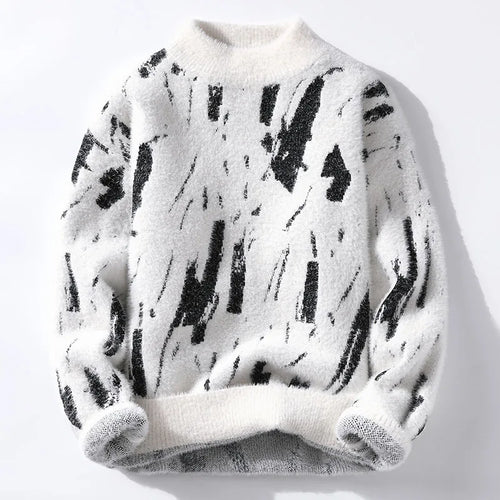 Zarevia - Soft-Touch Half Roll-Neck Sweater