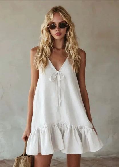Robe Bohémienne Rose Pastel