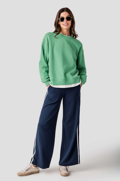 Women's Casual Basic Crewneck Pullover Sweatshirt