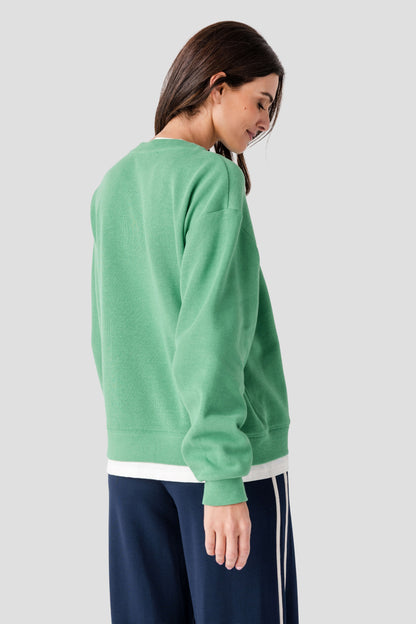 Women's Casual Basic Crewneck Pullover Sweatshirt
