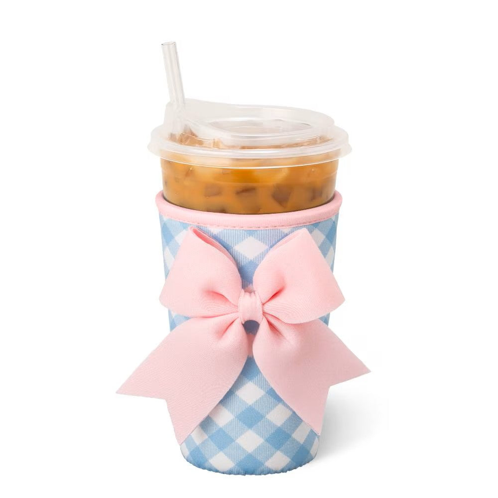 SWIG Gingham Iced Cup Coolie