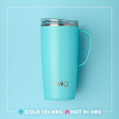 SWIG Hydrangeas 22oz Travel Mug