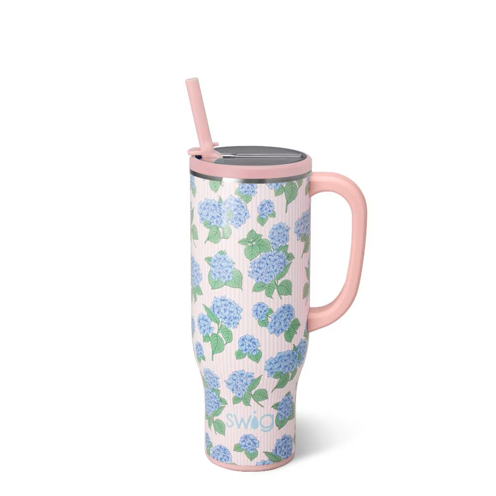 SWIG Hydrangeas 30oz Mega Mug