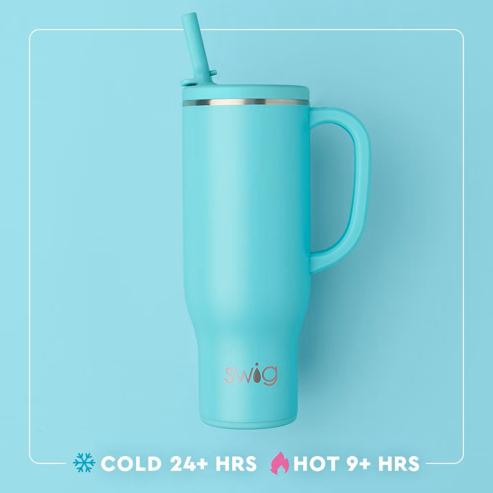 SWIG Hydrangeas 30oz Mega Mug