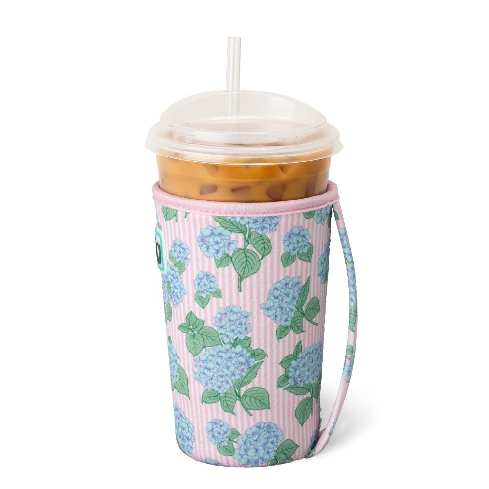 SWIG Hydrangeas Iced Cup Coolie