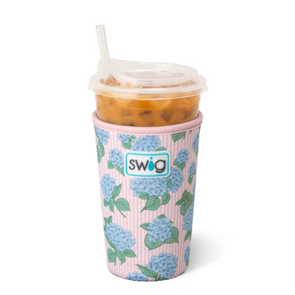 SWIG Hydrangeas Iced Cup Coolie
