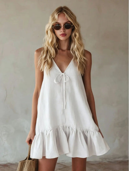 Robe Bohémienne Rose Pastel