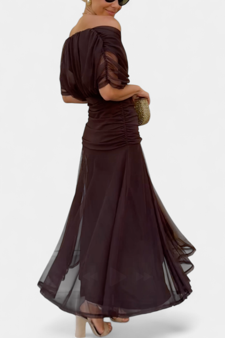 Tamsyn - Soft-Touch Floral Maxi Dress
