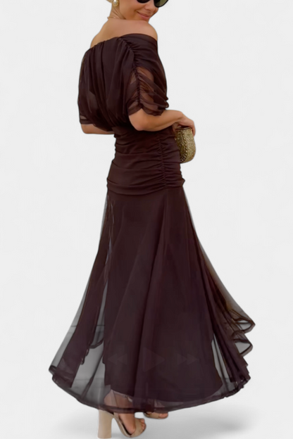 Tamsyn - Soft-Touch Floral Maxi Dress