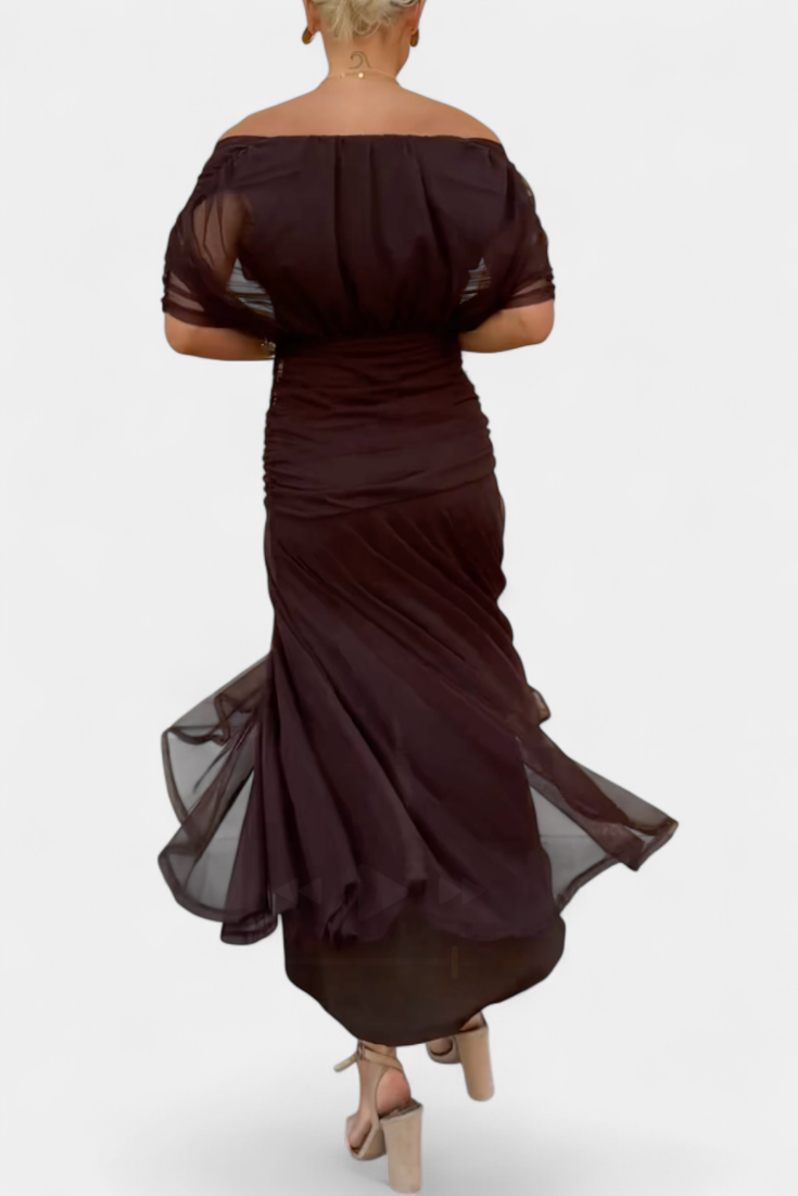 Tamsyn - Soft-Touch Floral Maxi Dress