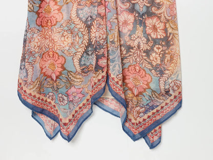Robe Col Cou Bohemienne