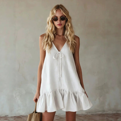 Robe Bohémienne Rose Pastel