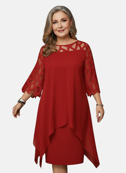 Amelia - Soft-Touch Midi Dress