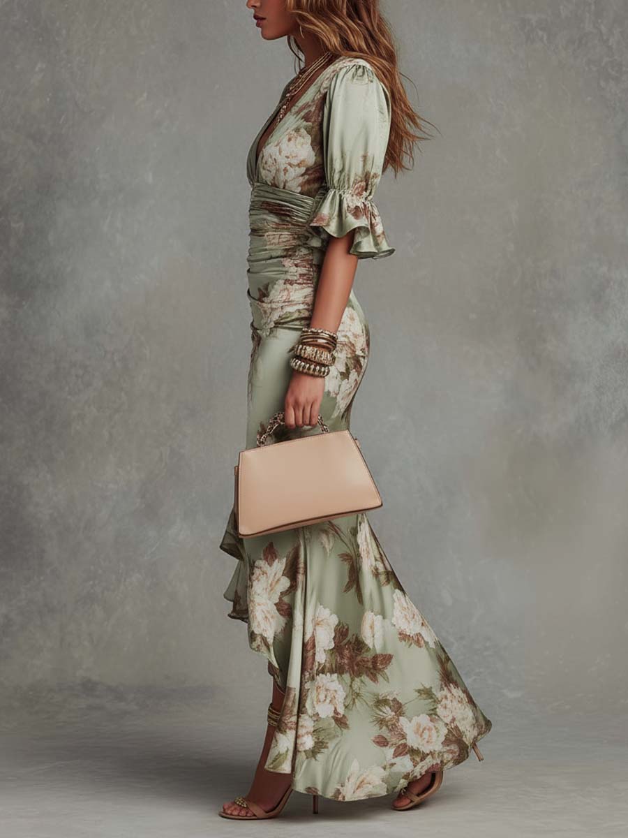 Jamie - Soft-Touch Floral Dress