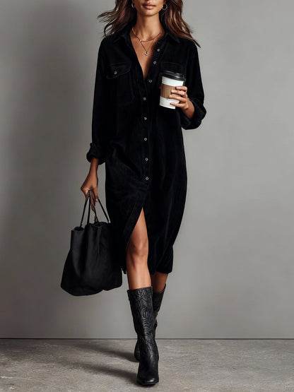 Adara - Soft-Touch Midi Dress