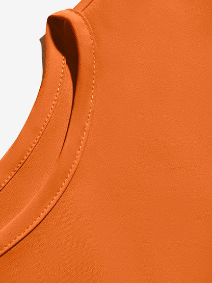 Notch Neck Cold Shoulder Solid Color Blouse