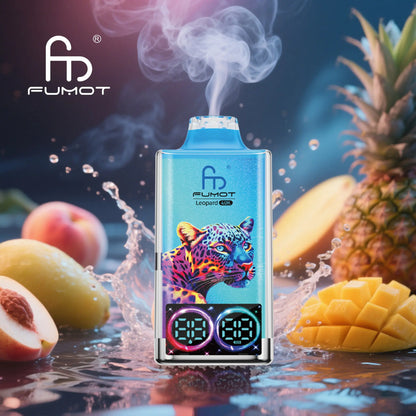 Fumot Leopard 40000 40K Puffs Original Edition Dual Mesh LCD Display Disposable Vape