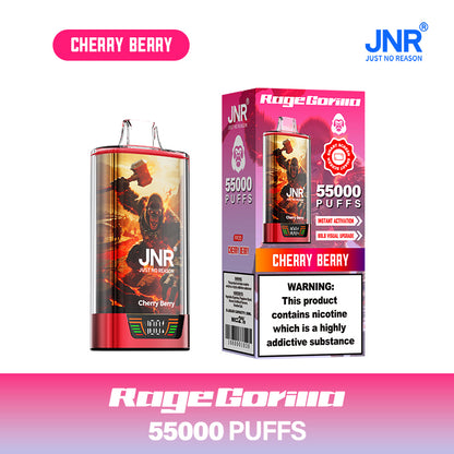 JNR Rage Gorilla 55K 55000 Puffs Smart Display Original Disposable Vape