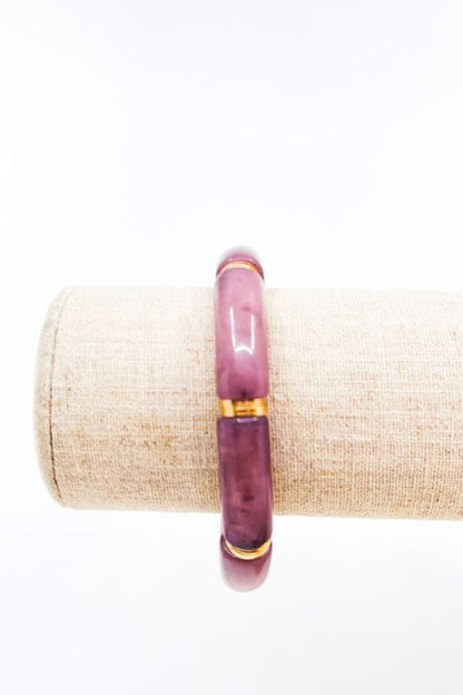 Acetate Bead Bracelet