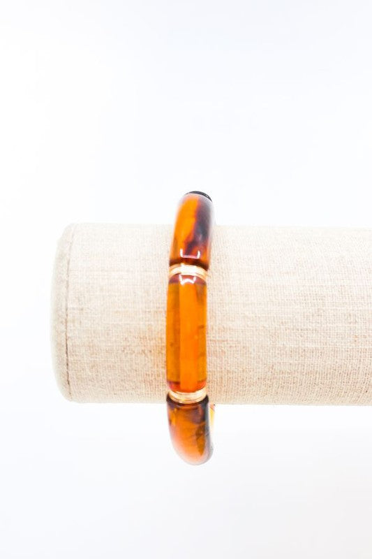 Acetate Bead Bracelet