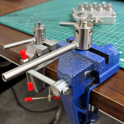 Portable Precision Wire Bender | Desk Clamp Type Metal Wire Shaping Tool for Jewelry Makers, Wire Artists & DIY Hobbyists