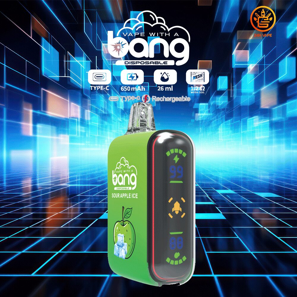 Bang Rocket 18000 Puffs Dual Mesh Disposable Vape Electronic Cigarette Pod