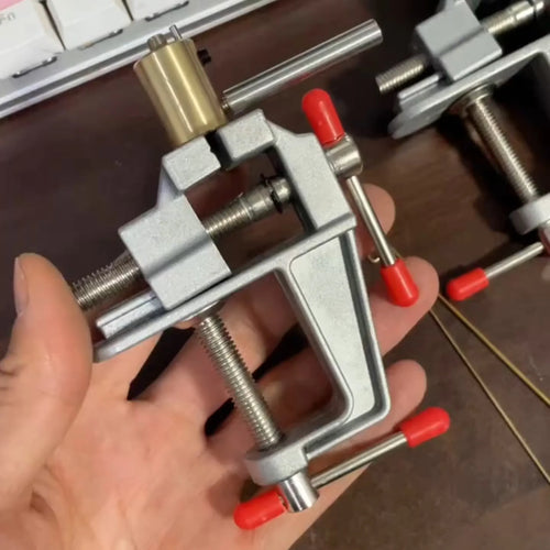 Portable Precision Wire Bender | Desk Clamp Type Metal Wire Shaping Tool for Jewelry Makers, Wire Artists & DIY Hobbyists