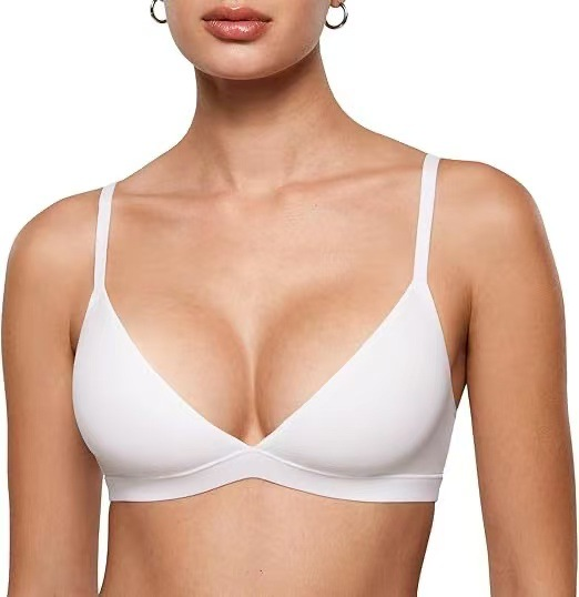 💥80K+ SOLD💞Women's Wire-Free Jelly Support Triangle Bralette