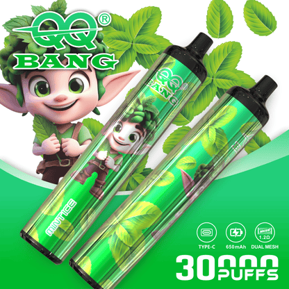 QQ Bang 30000 30K Puffs Original Disposable Vape Pen Type-C Rechargeable E-Cigarette