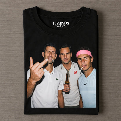 Djokovic & Nadal & Federer Tee