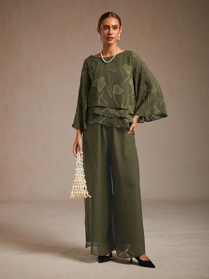 Tairess - Wide Leg Trouser