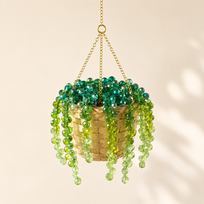 🌿DIY Beaded Hanging Plant Kit ✨ Create Stunning Boho Plant Hangers with Ease