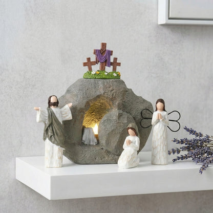 Celinea - Easter Resurrection Scene Decorative Set