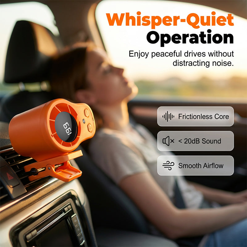 🎉❄️Last Day 50% OFF🔥✨Hands-Free Personal Cooling Fan with LED Display