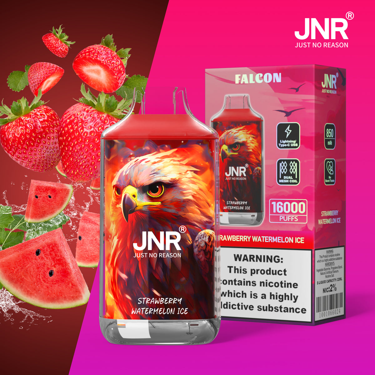 JNR FALON 16000 16K Puffs Original Edition Disposable Vape