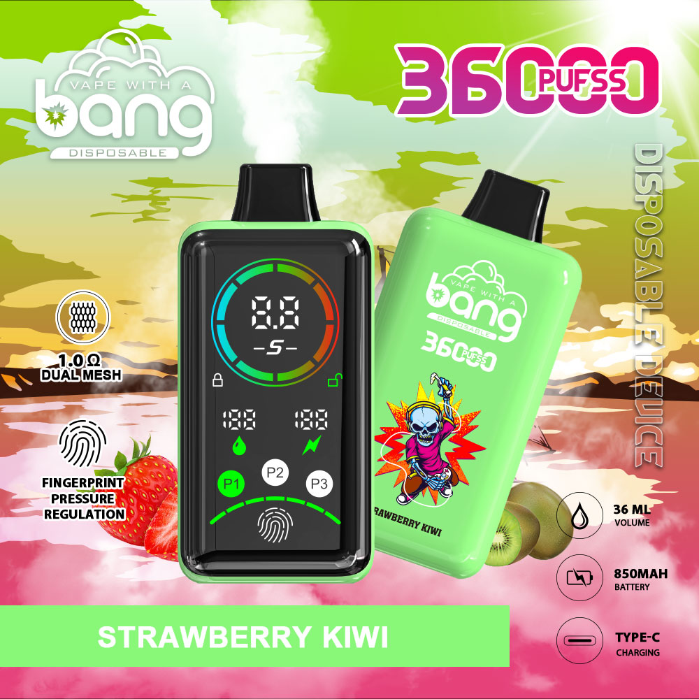 Bang 36000 Power Advanced Fingerprint Power Regulation 36K Puffs Disposable Vape