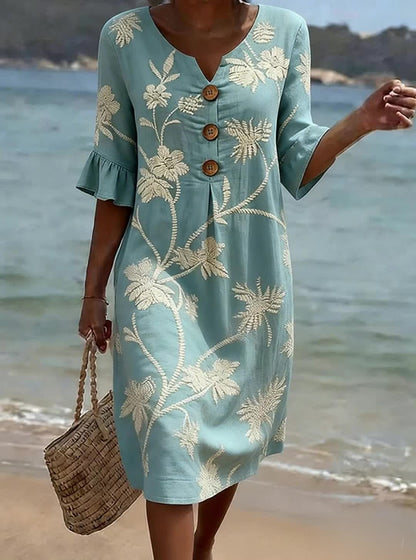 Xylina - Premium Linen Dress