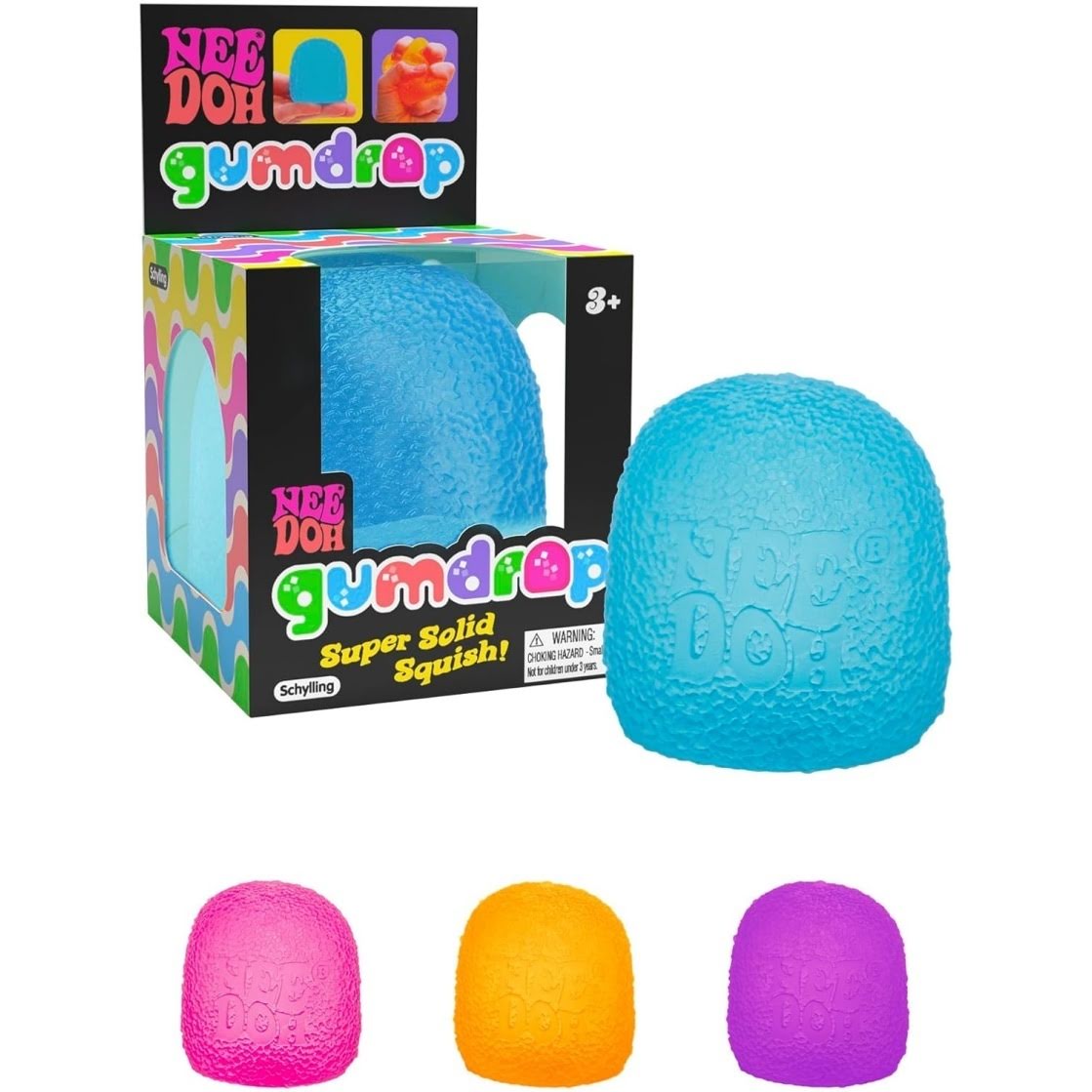 NeeDoh Nice Cube – Assorted – 1 Pack