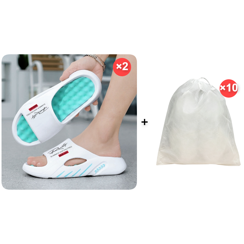 🥳SUMMER HOT SALE🥳💞50K+ SOLD!💥60% OFF! 🔥Non-Slip Thick Sole Cloud Slides for Men