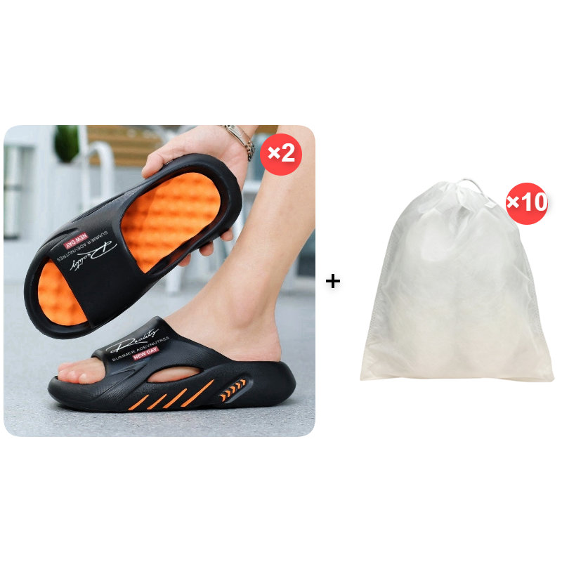 🥳SUMMER HOT SALE🥳💞50K+ SOLD!💥60% OFF! 🔥Non-Slip Thick Sole Cloud Slides for Men